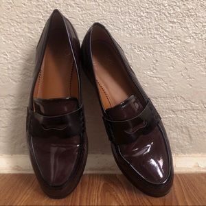 Franco Sarto Patent Leather Loafers Women’s size 6